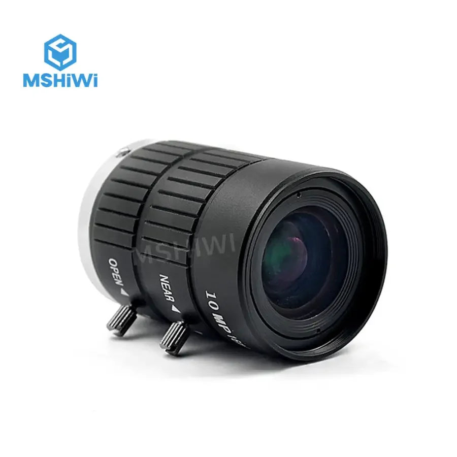 PHONEFIX 10MP F1.4 manual iris 1-inch camera lens with 16mm fixed focus for machine vision applications