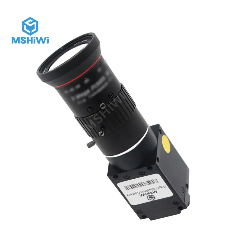 10MP F1.4 manual iris 25mm machine vision lens by PHONEFIX, 2/3" format, with detailed optical design and sturdy metal construction.