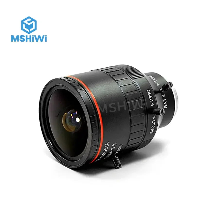 Phonefix 2.8-12mm zoom machine vision lens, 3MP F1.6, C interface, 1/2" sensor for precise visual inspection.