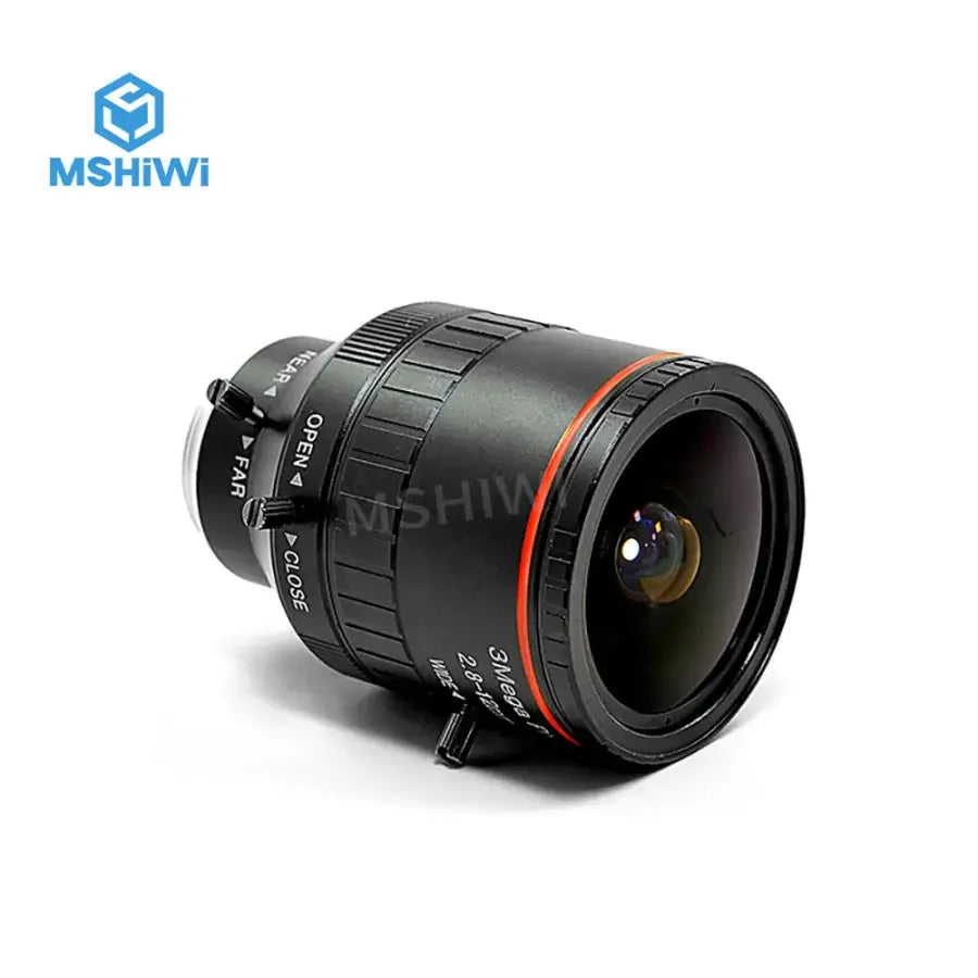 PhoneFIX 2.8-12mm zoom machine vision lens, 3MP F1.6 C interface, for visual inspection and precision imaging.