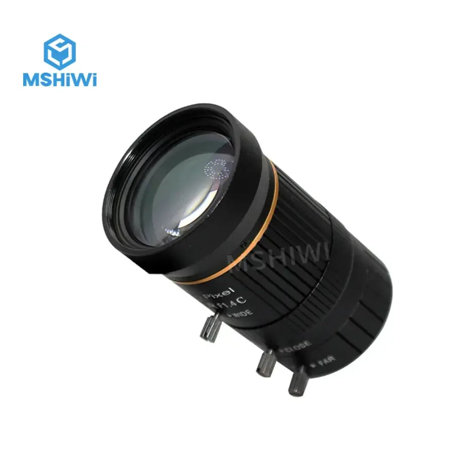 3M F1.4 Manual Iris 8-50mm varifocal machine vision lens by PHONEFIX, with adjustable focus and aperture for high-precision imaging.