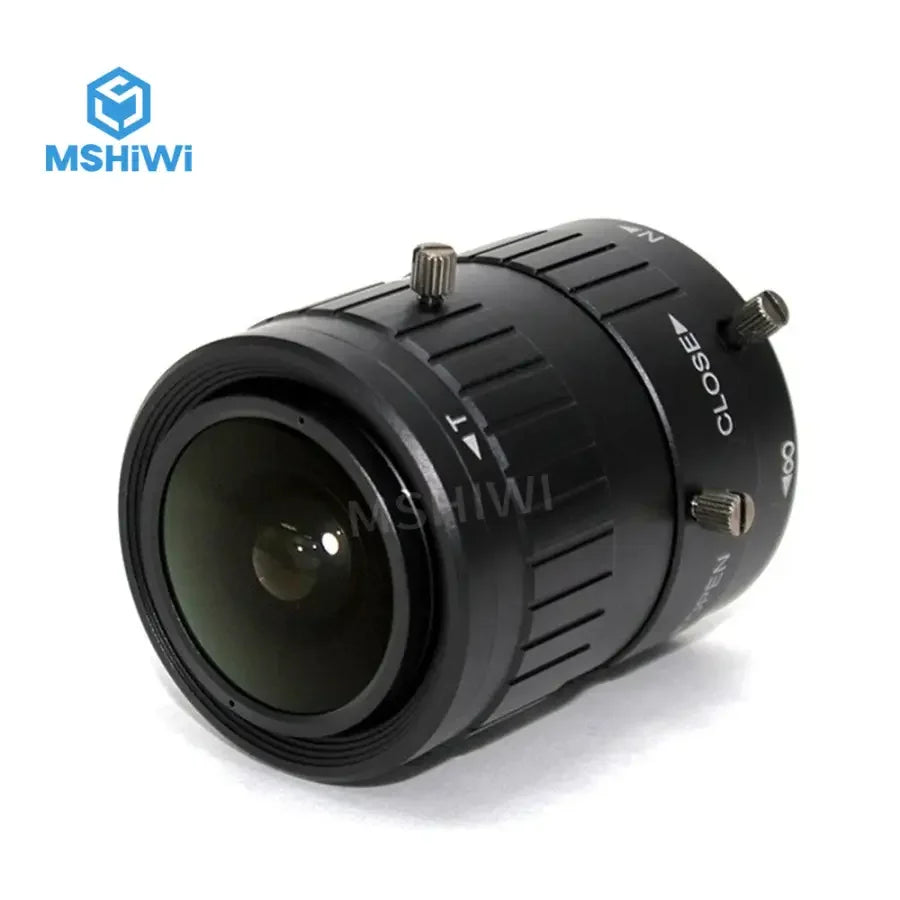 PHONEFIX 3MP varifocal machine vision lens with 4-18mm focal length, 1/1.8 inch sensor, F1.6 aperture, C-mount industrial lens