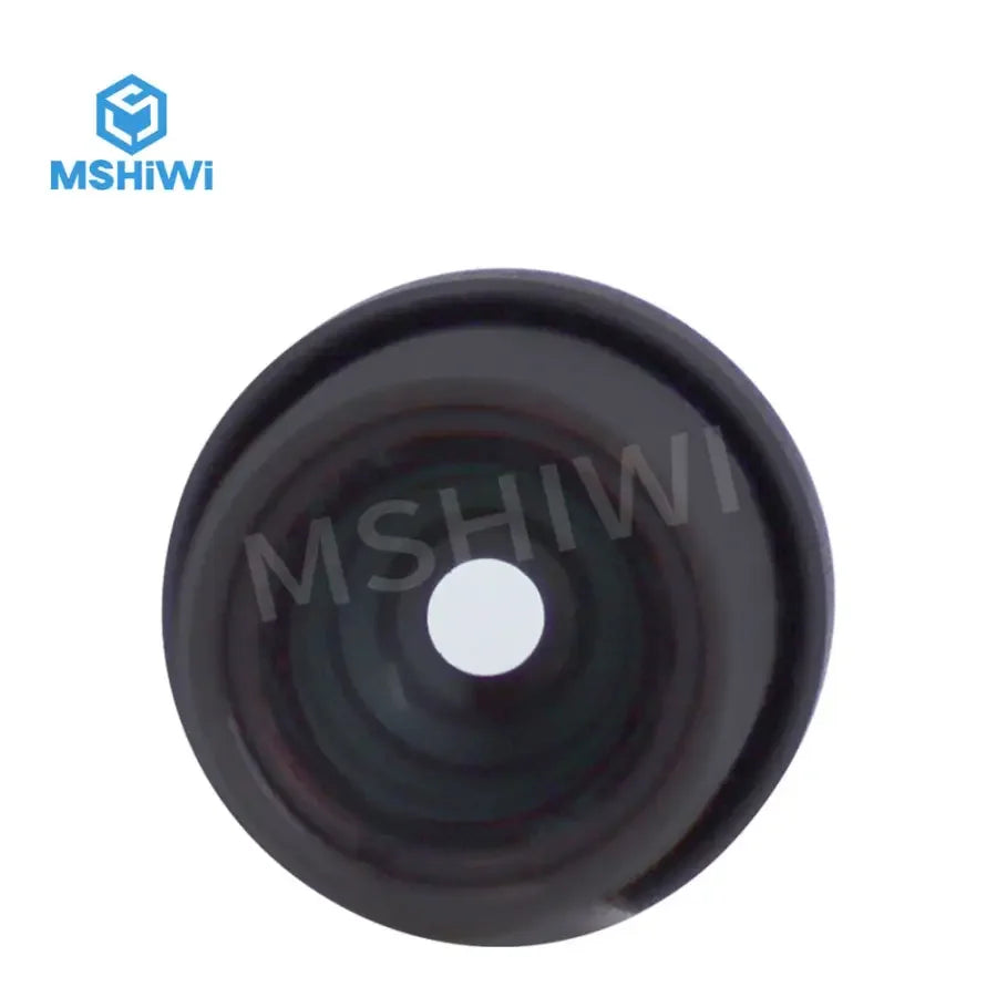 PHONEFIX 5.0MP 16mm M12/S-mount F2.8 prime lens for machine vision, showing the lens with mounting features and focus ring.