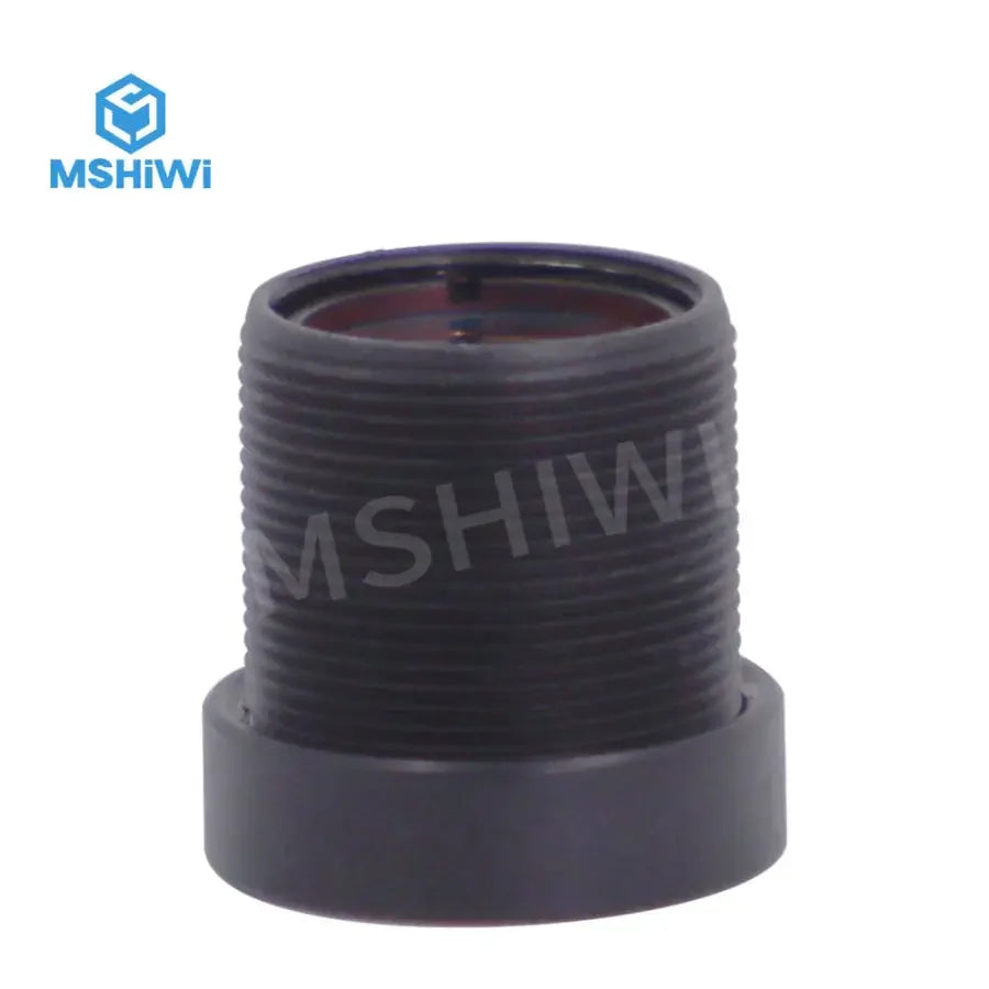 PHONEFIX 5.0MP 16mm M12/S-mount F2.8 machine vision lens with 1/1.8" sensor, compact optical device for industrial imaging.