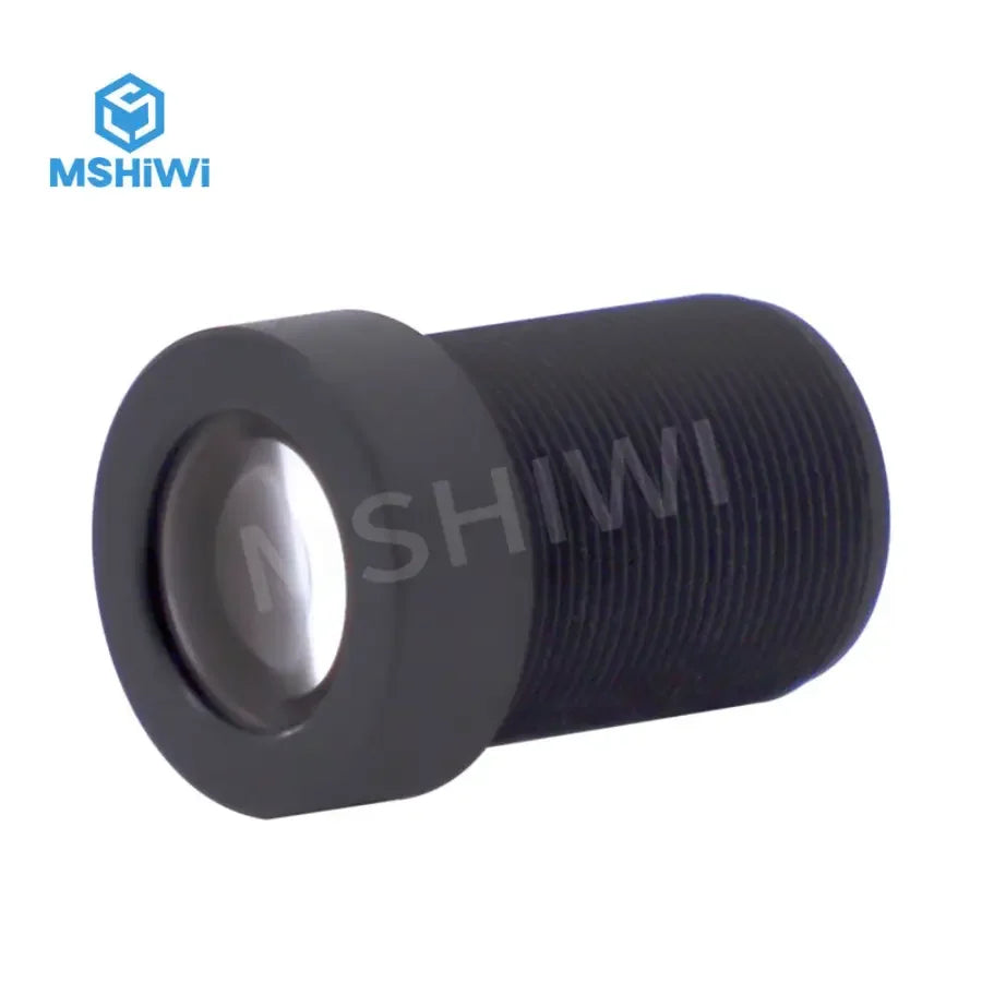 PHONEFIX 5.0MP 25mm CCTV surveillance lens with manual iris, M12/S-mount, designed for machine vision and security camera systems.