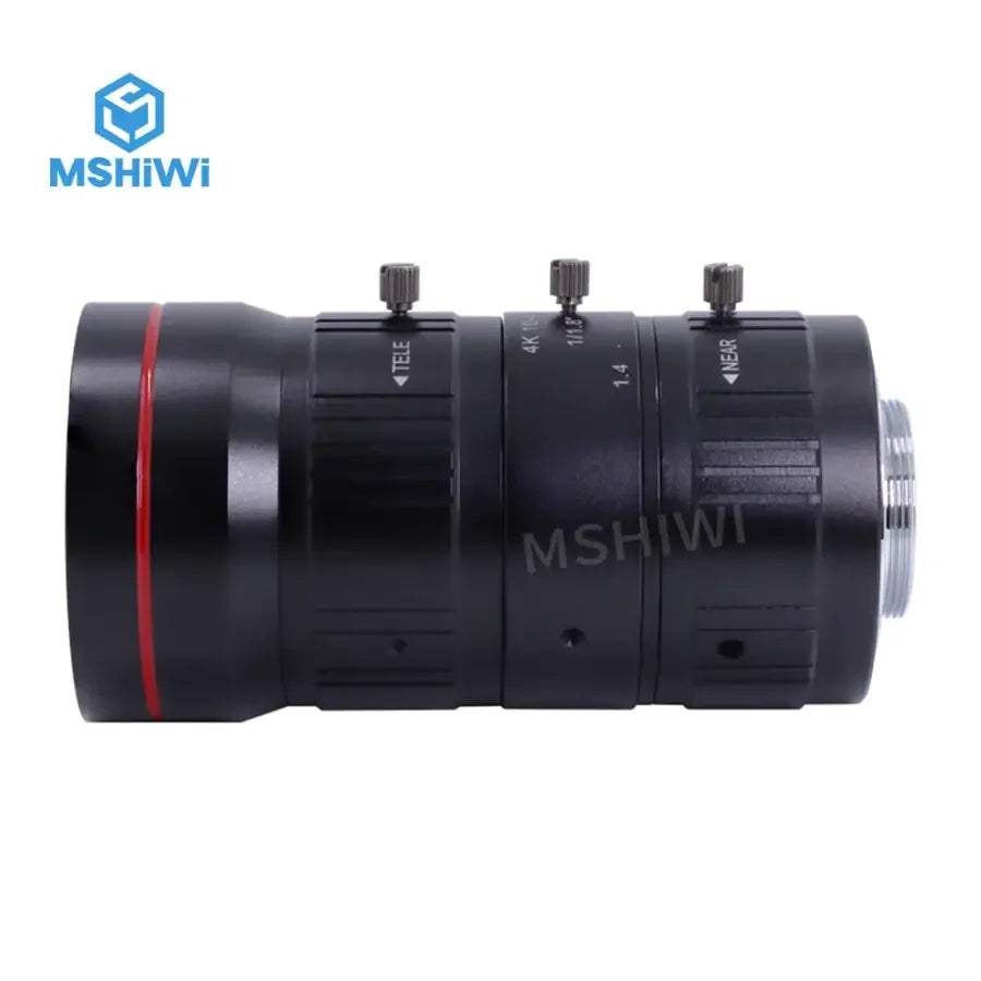 PHONEFIX 8.0MP machine vision lens with 10-40mm zoom, 1/1.8" sensor, F1.4 aperture for precision imaging.