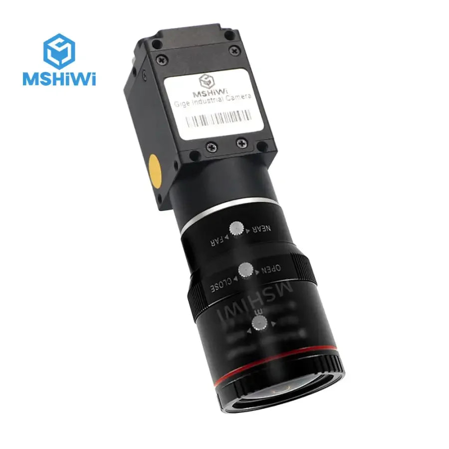 Objectif PHONEFIX varifocal F/1.4 5-50 mm pour la vision industrielle avec iris manuel, monture CS, pour une mise au point optique précise.