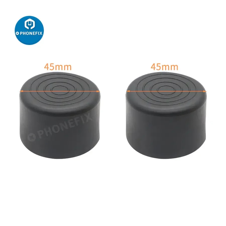 PhoneFIX microscope eyepiece dust-free cover protecting microscope and telescope lenses from dust and debris.
