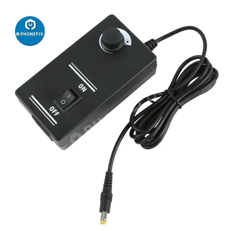 LED light lamp for industrial trinocular stereo zoom microscope, used as a microscope accessory by PHONEFIX.