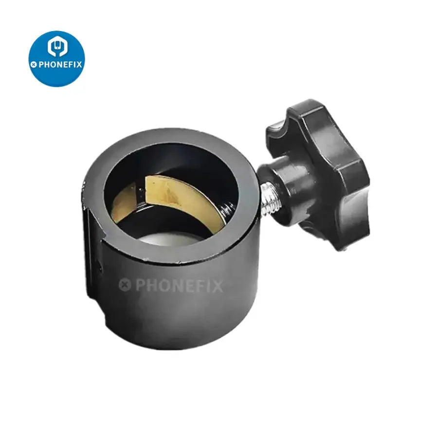 Support annulaire fixe rotatif à 360 degrés pour microscope PhoneFix 32 mm, accessoire polyvalent pour la fixation et le réglage des microscopes.