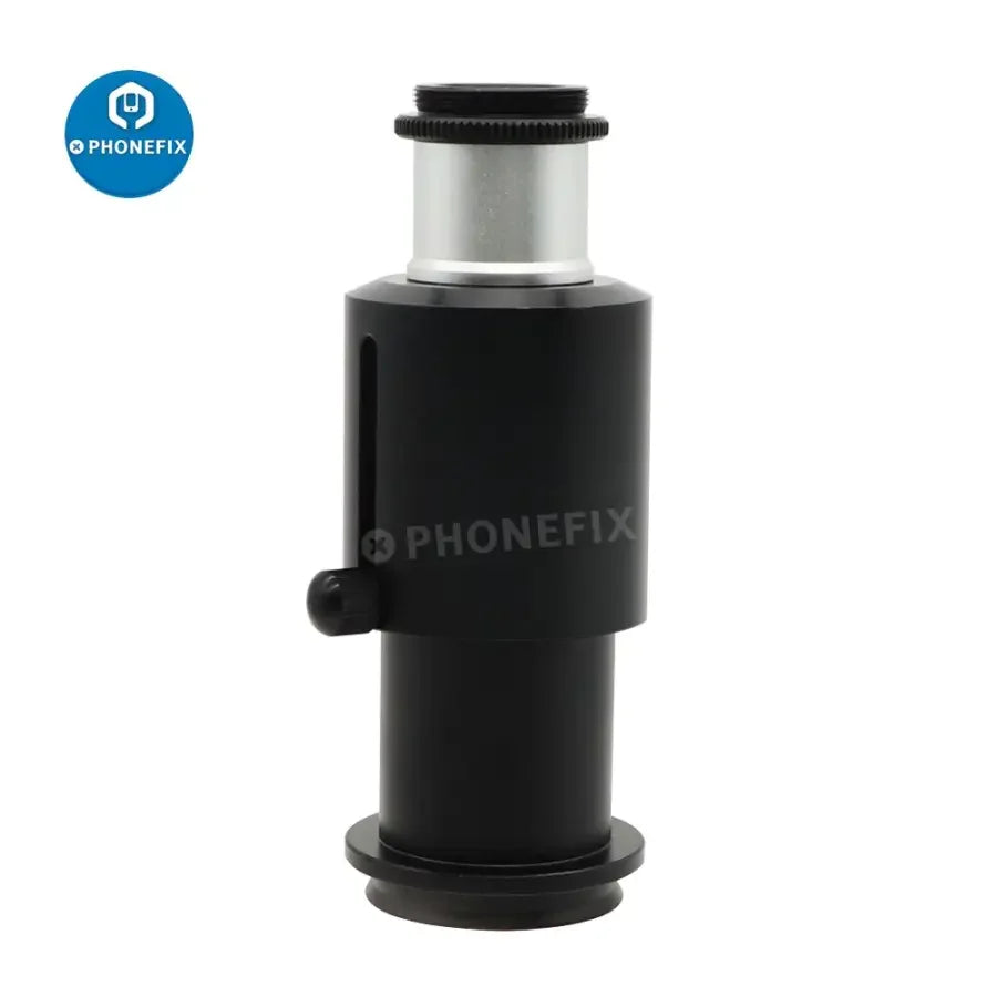 38mm industrial camera adapter for microscope, 23.3mm C-mount tube, PHONEFIX microscope accessories for camera attachment.