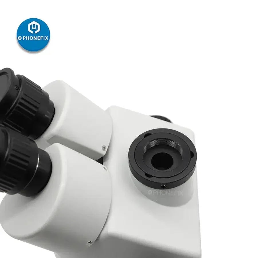 PHONEFIX microscope accessory 38mm to 27mm inner thread adapter for camera tube mount, used to connect microscope components.