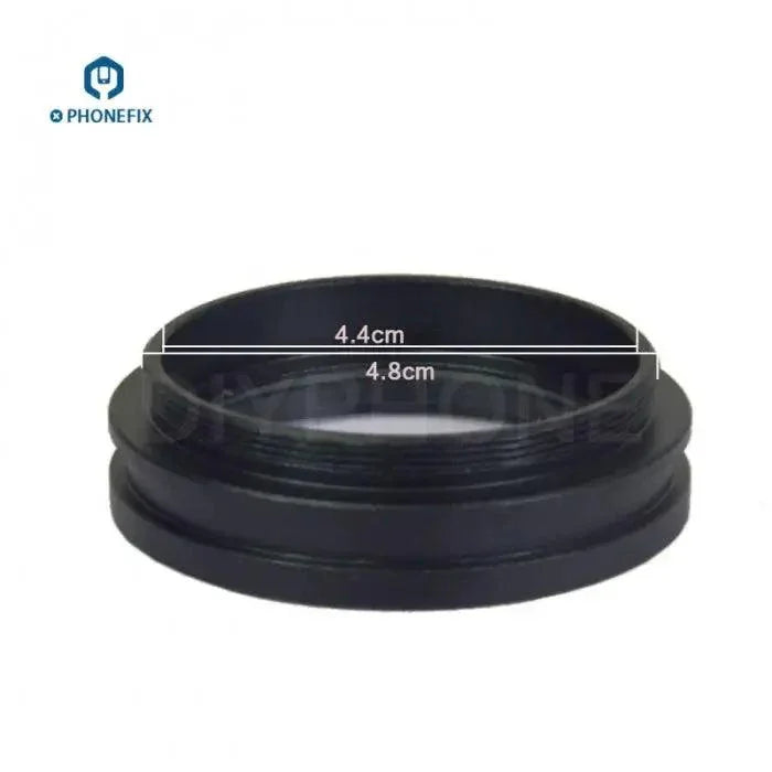 Accessoire de protection pour lentille de microscope, résistant à l'huile et à la poussière, de la marque PHONEFIX, conçu pour garder les lentilles de microscope propres.
