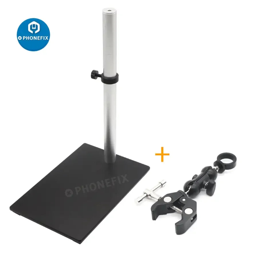 PHONEFIX USB digital microscope bracket stand holder with lifting support for testing and precise observation.