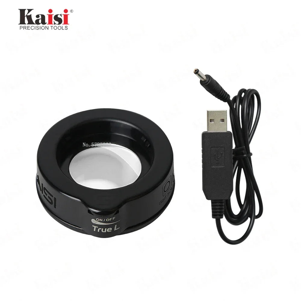 iFixes iL37 Microscope Illuminator with polarized ring light and 96 LEDs, accessory for microscopes by PHONEFIX.