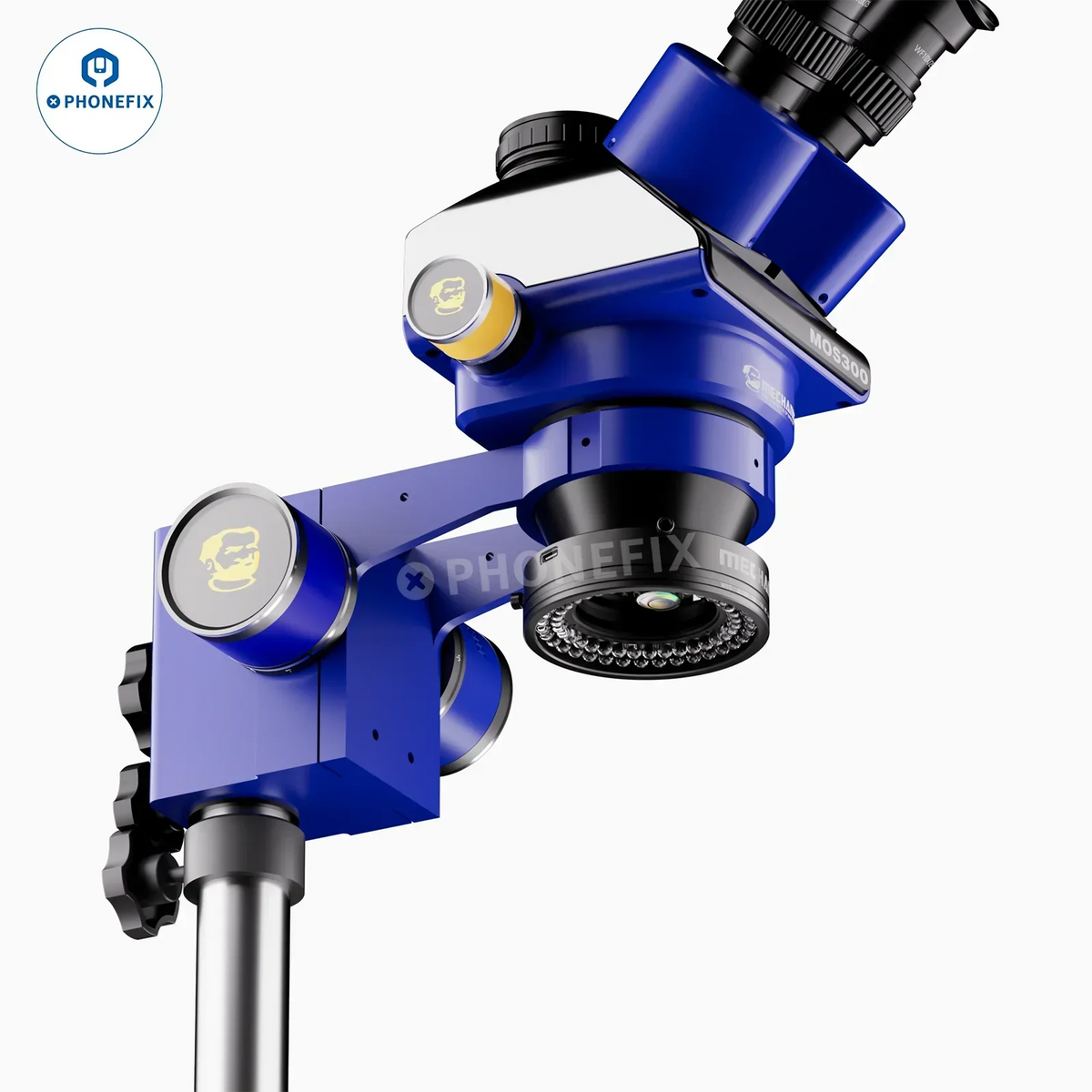 PHONEFIX Mechanic LS720+ Adjustable Microscope Polarization Ring Lamp for microscopy and laboratory use