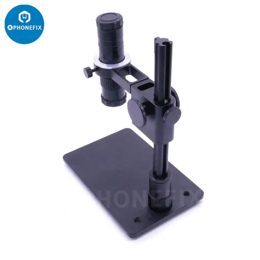 Aluminum alloy USB digital microscope stand by PHONEFIX with portable holder and support bracket for stable microscope positioning.