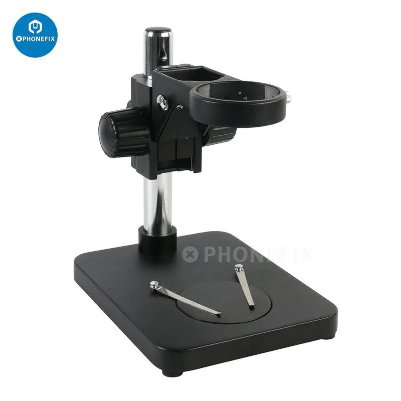 Adjustable 76mm diameter digital microscope stand bracket holder by PHONEFIX, ideal for secure microscope mounting.