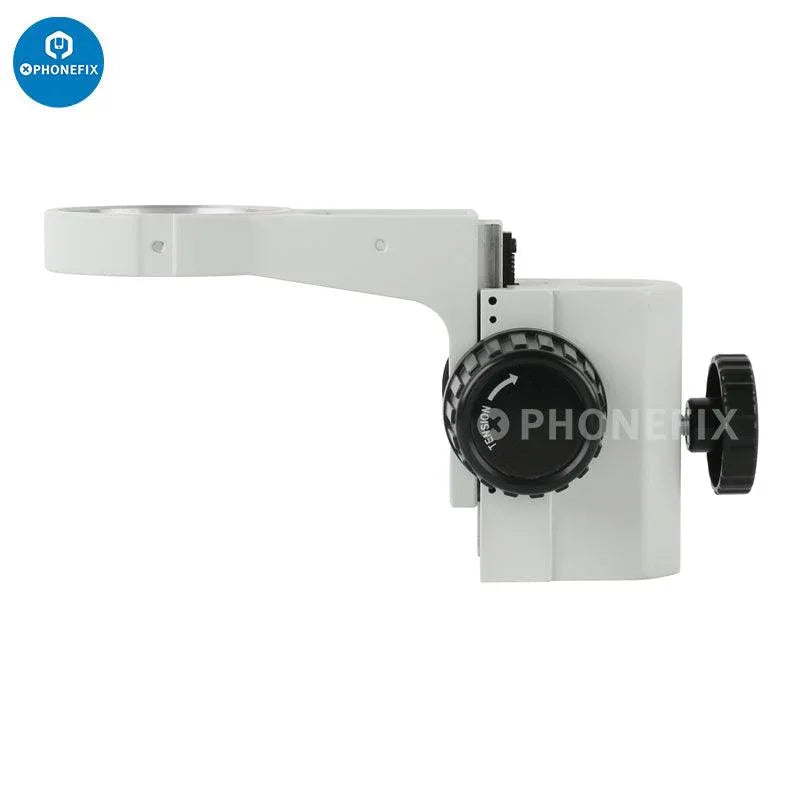 Adjustable 76mm diameter digital microscope stand bracket holder by PHONEFIX, designed for secure mounting of microscope accessories.