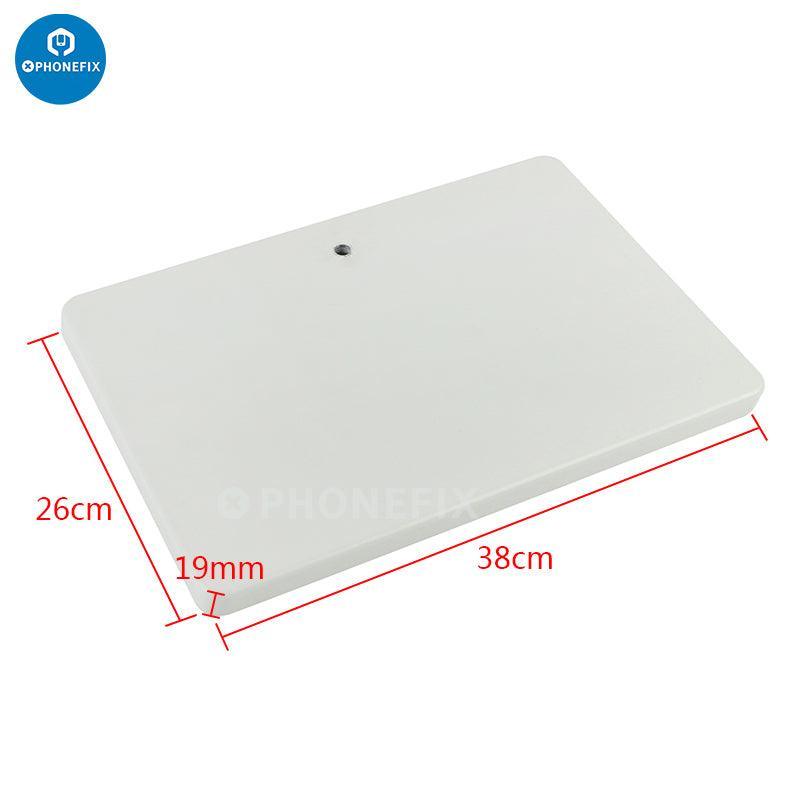 Adjustable 76mm diameter digital microscope stand bracket holder by PHONEFIX, featuring a sturdy mount for microscope accessories.
