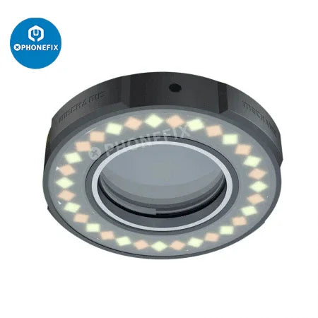 PhoneFix 2-in-1 USB LED adjustable light and dust-proof mirror for microscopes, microscope accessories for enhanced viewing.