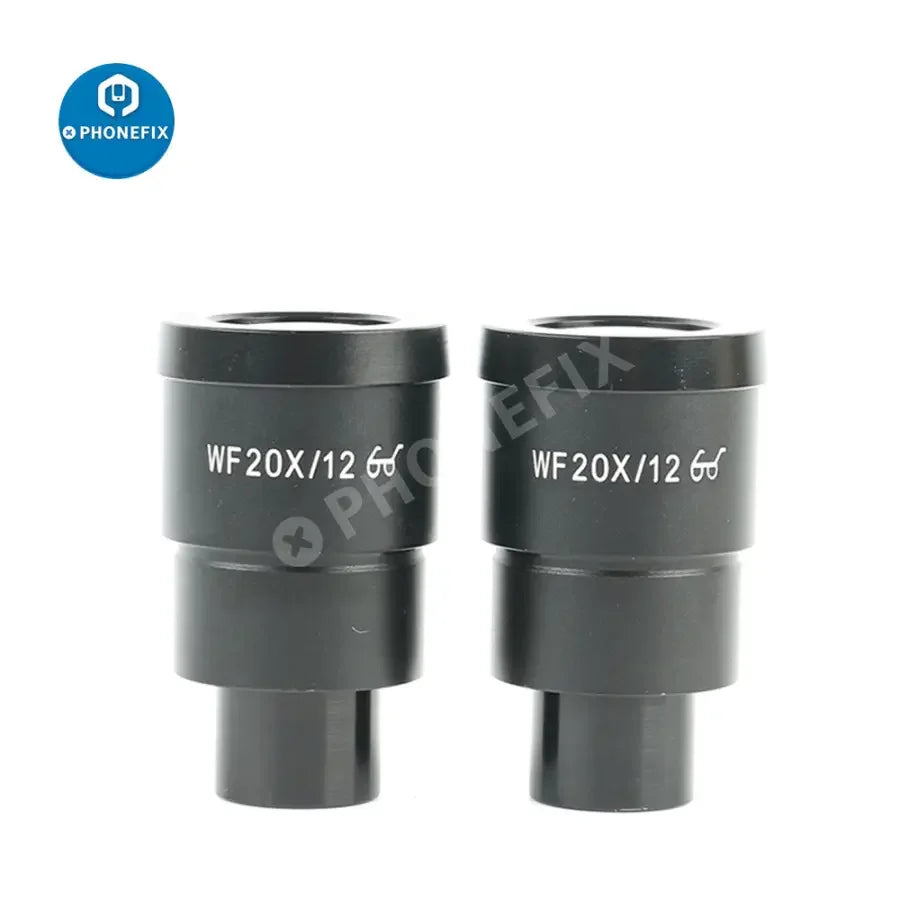 PHONEFIX WF10X wide field eyepiece lens for stereo microscopes, 22mm, enhances clarity and field of view in microscope accessories.