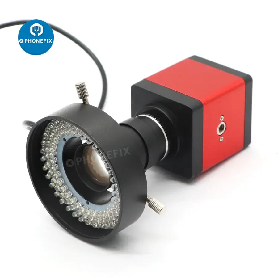 PHONEFIX Microscope 108 LED Ring Light with 41mm multicolored illuminator lamp, microscope accessory for enhanced lighting.