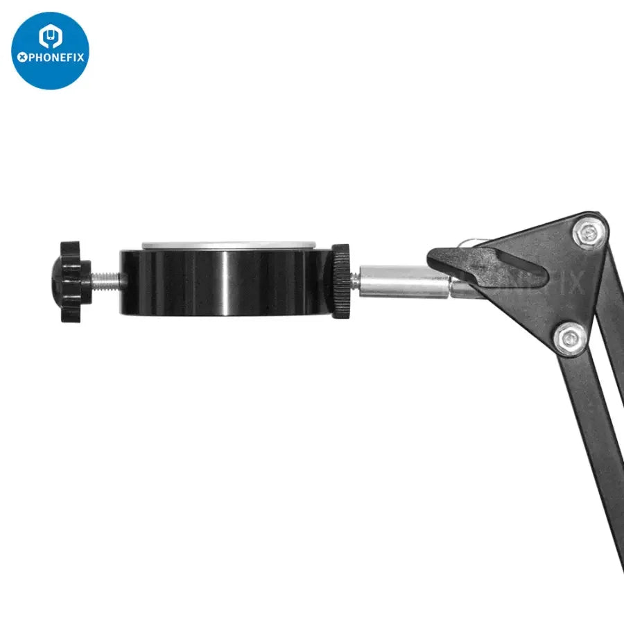Caméra de microscope numérique industrielle PHONEFIX 4K HDMI USB avec objectif 130X, vidéo haute résolution et images rapprochées nettes.