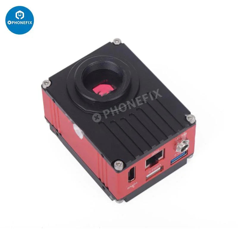PHONEFIX 4K UHD 1080P HDMI industrial microscope digital camera for high-resolution microscopy imaging.