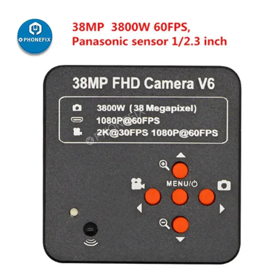 PHONEFIX USB HD C-Mount digital video HDMI camera adapter for microscope, connects microscope to digital devices for high-quality imaging.