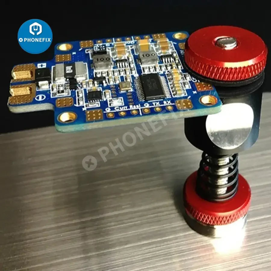 PHONEFIX, pince à ressort à ventouse, un outil de maintien magnétique puissant pour circuits imprimés, destiné à la réparation de PCB et au test de cartes mères.