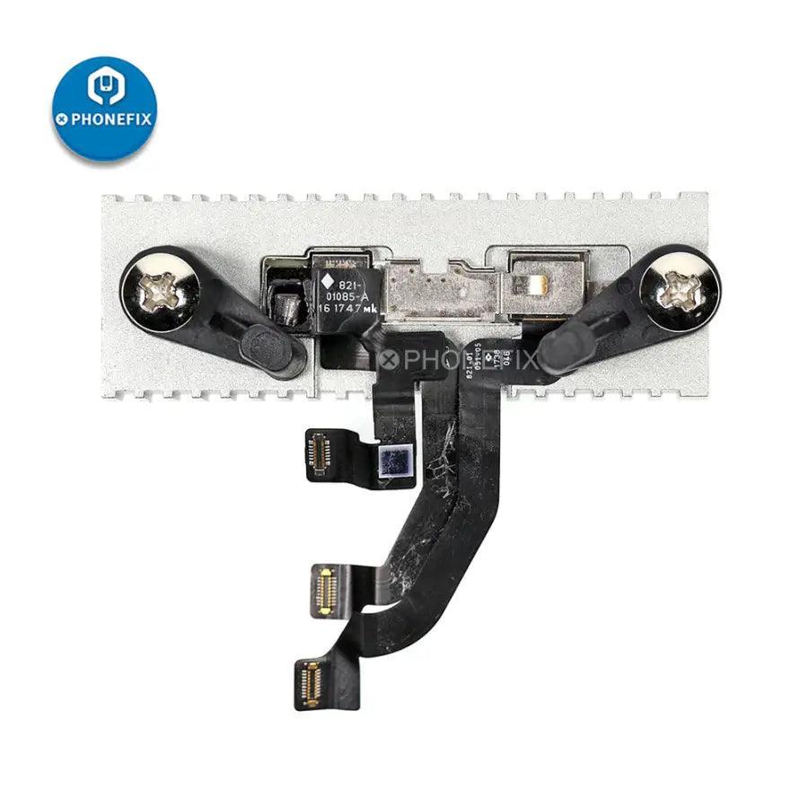 PHONEFIX Luban T1 front camera fixture for Dot projector repair, motherboard test fixture for smartphone camera testing.