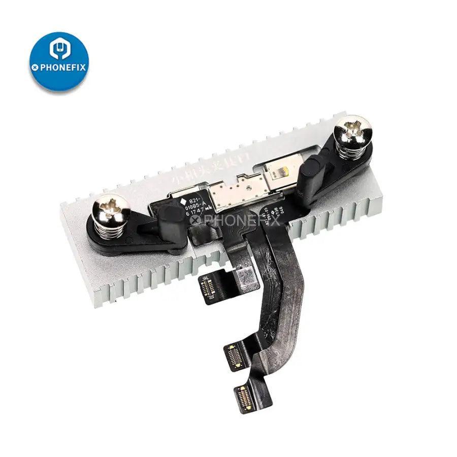 Luban T1 front camera fixture for Dot Projector repair, PHONEFIX motherboard test fixture for mobile device diagnostics.