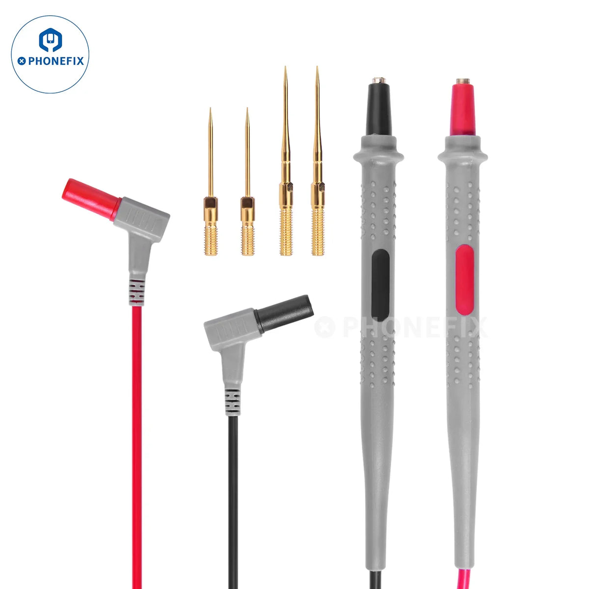 Punta de sonda universal XZZ 20A para multímetro tipo lápiz, diseñada para pruebas y mediciones con el multímetro tipo lápiz PHONEFIX.