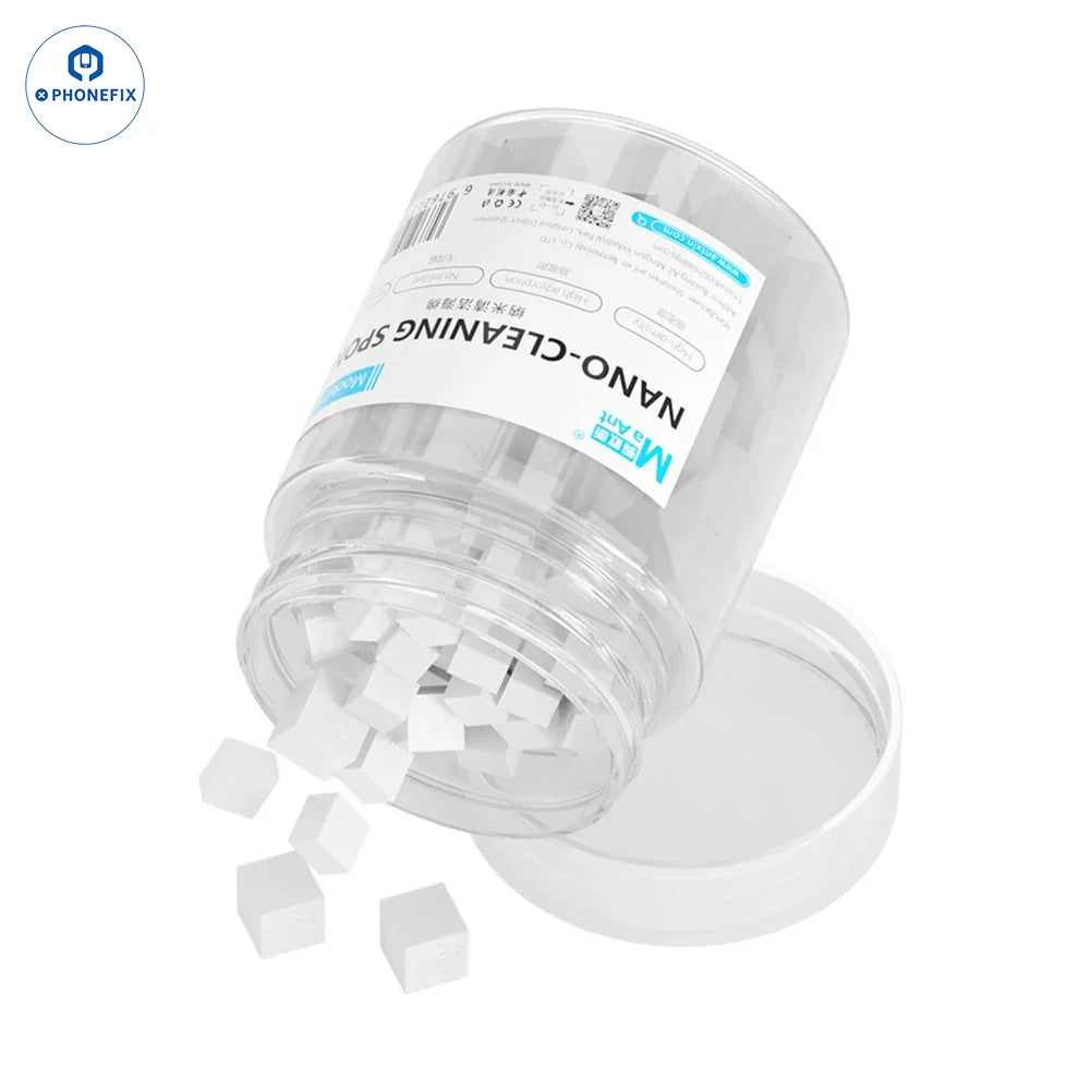 PhoneFix MIJING HM-11 Nano Cleaning Sponge for phone PCB cleaning, small assist tool for electronic device maintenance.