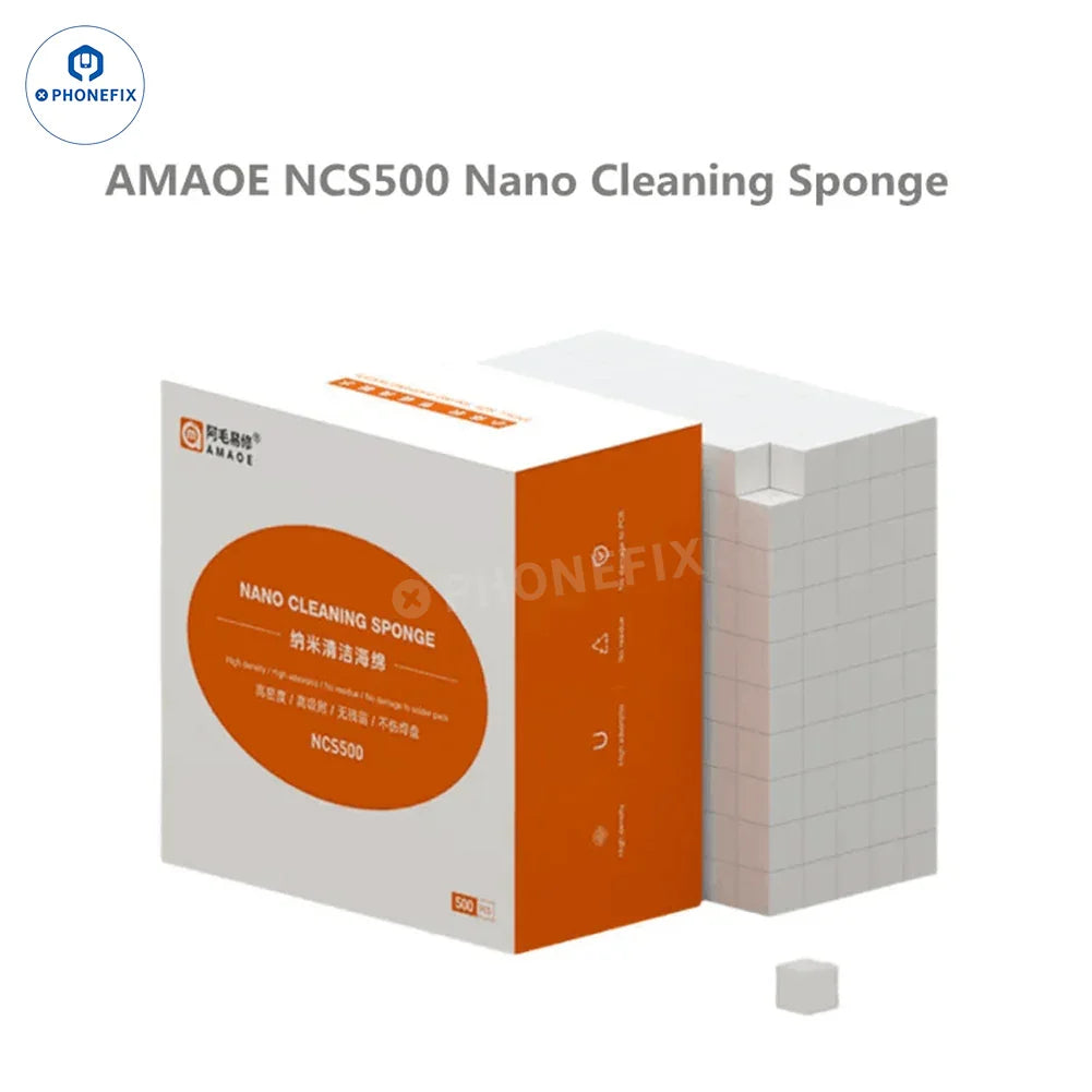 PHONEFIX MIJING HM-11 Nano Cleaning Sponge for phone PCB cleaning, compact assist tool for electronics maintenance.