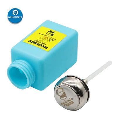 PhoneFix mechanic plastic liquid alcohol bottle, ESD fluid dispenser for electronics repair, 100ml assist tool