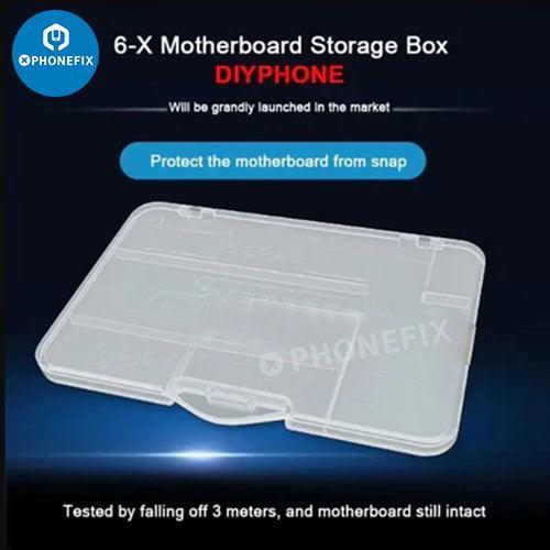 PhoneFix multi-function storage box for motherboard IC screws and phone repair tools, compact and organized assist tool.