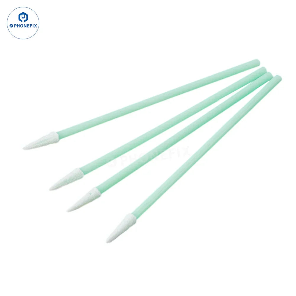 PhoneFIX dust-free sponge cotton swab for cleaning phone tail plugs and assist tools, designed for dust removal and maintenance.
