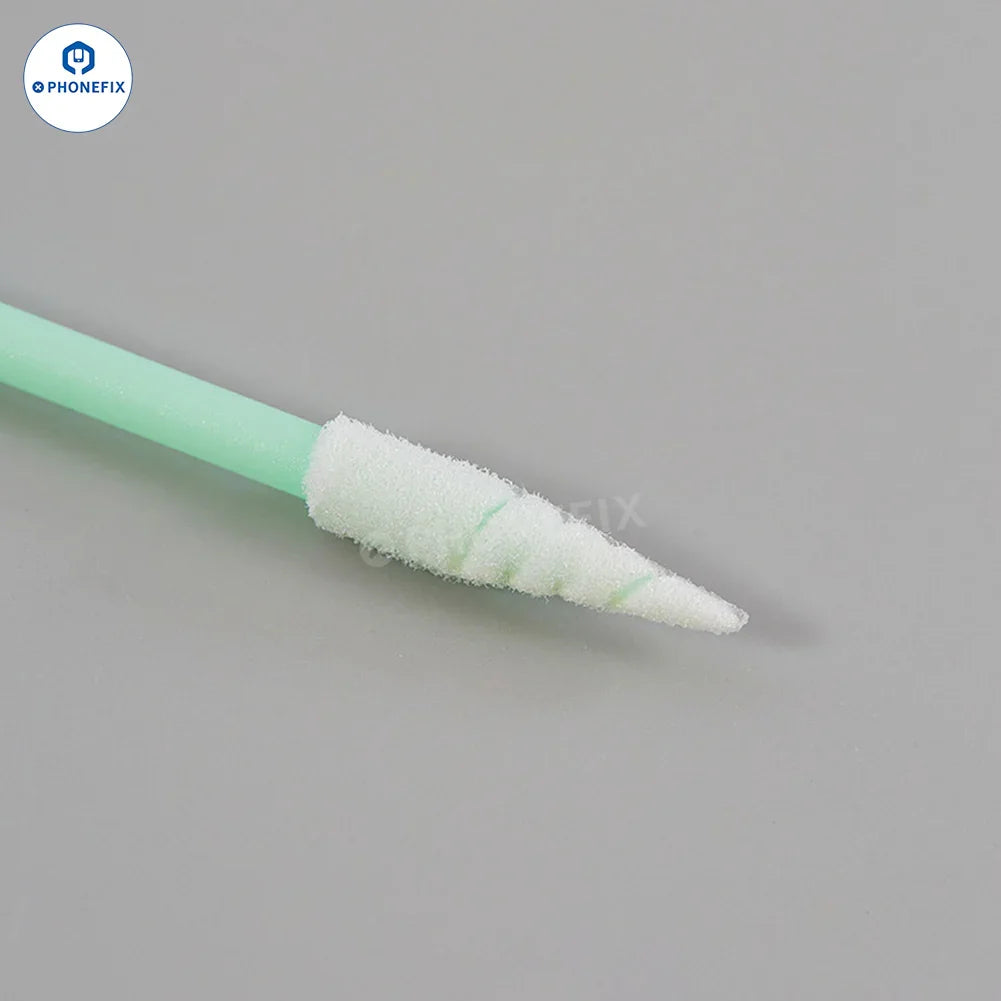 PhoneFIX phone tail plug cleaning stick with dust-free sponge cotton swab for precise dust removal and maintenance.
