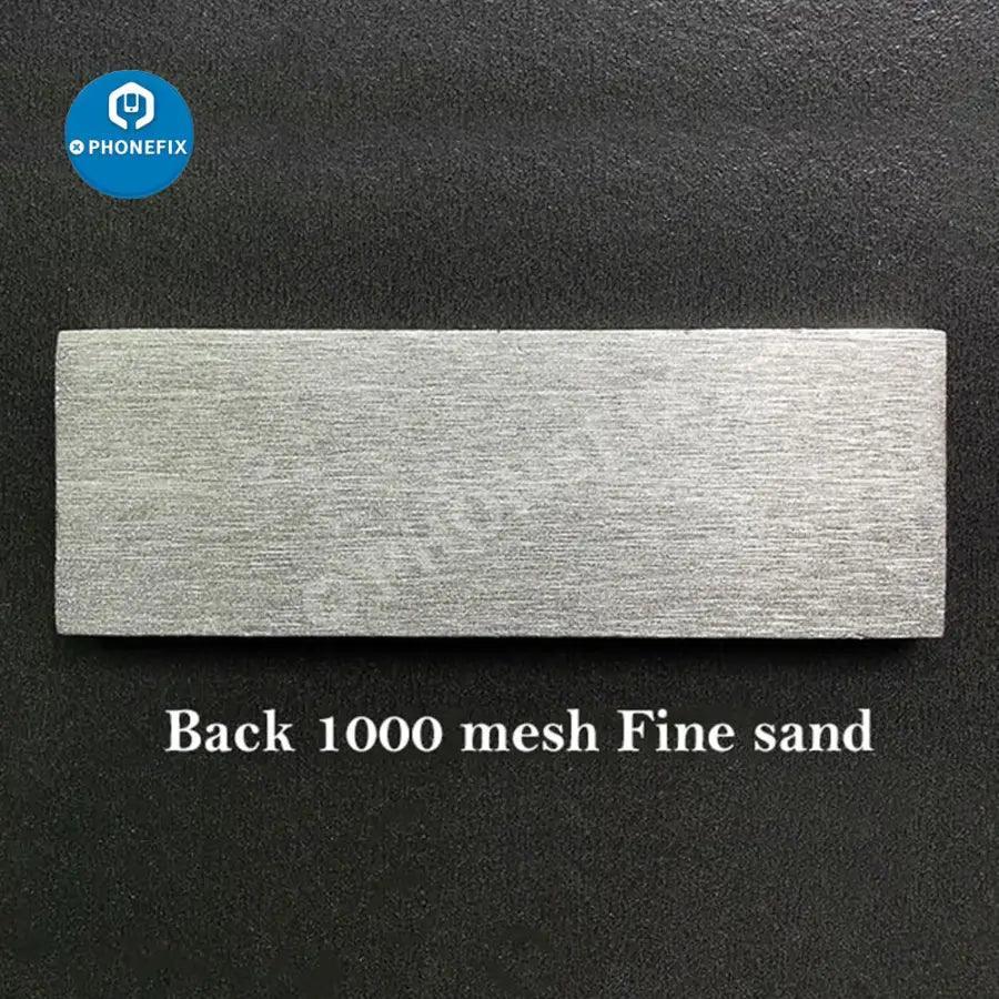 Amaoe M40 double-sided grindstone tweezers correction polish station, PHONEFIX assist tool for precision grooming and polishing.