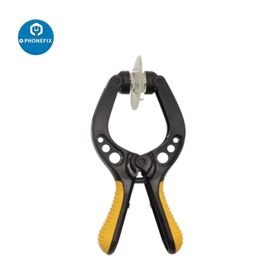 Ventouses puissantes pour l'ouverture des écrans LCD de téléphone, pince PHONEFIX pour la réparation de téléphones et le retrait d'écrans.