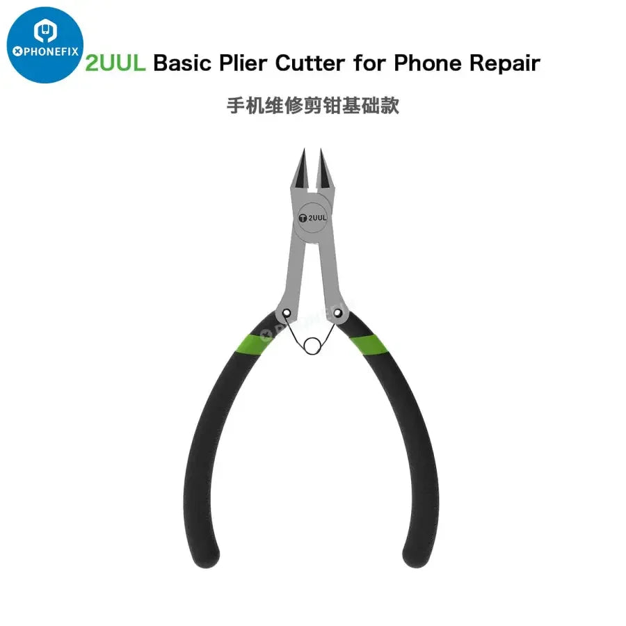 Mini alicates de corte para reparación de placas de circuitos impresos de teléfonos, de PHONEFIX. Herramienta manual compacta para el corte preciso de componentes electrónicos.