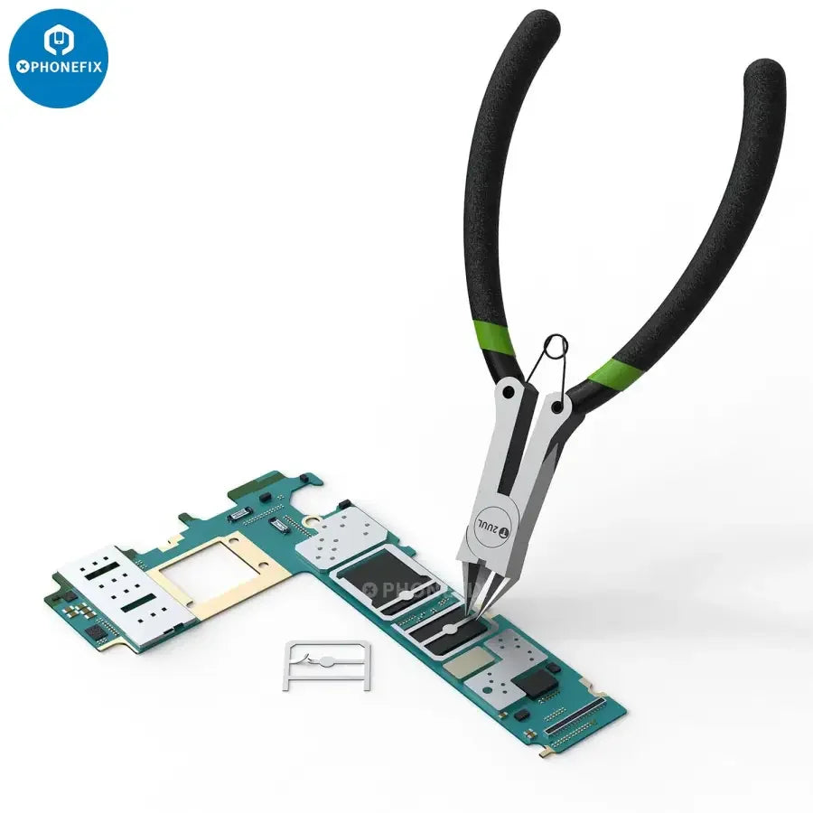 Alicates cortadores básicos PhoneFIX 2UUL para reparación de placas de circuito impreso de teléfonos, mini herramienta manual compacta para cortes precisos y trabajos de electrónica.