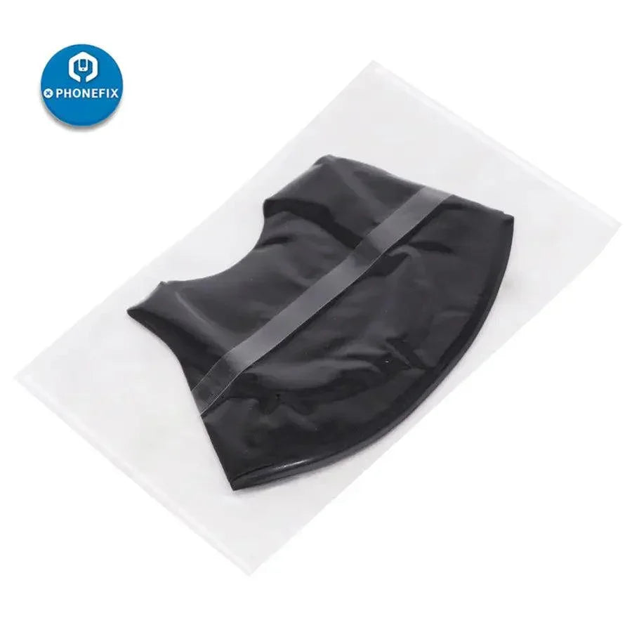 Black 3D reusable fashion mask by PHONEFIX, anti-dust mask for adults, men, and women, designed for comfortable wear.