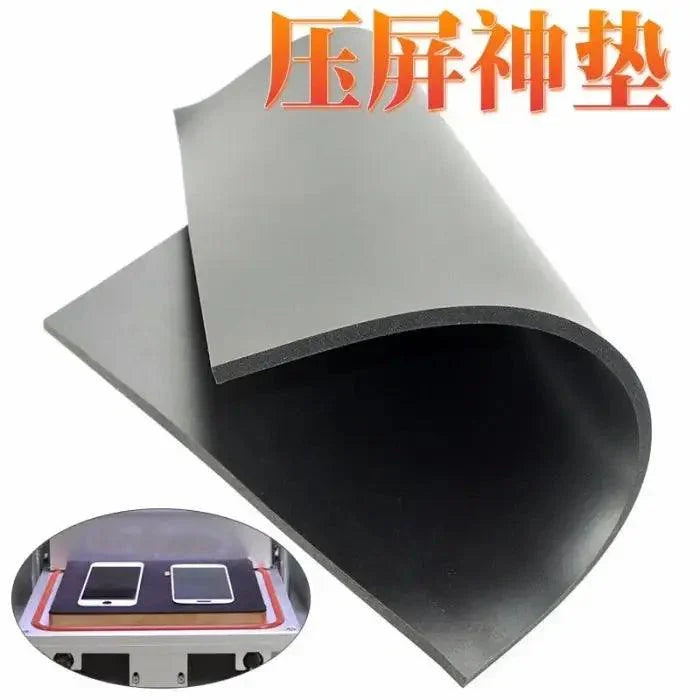 PhoneFix foam sponge pad vacuum laminating mat for LCD screen repair, assisting with LCD screen assembly and repair tasks.