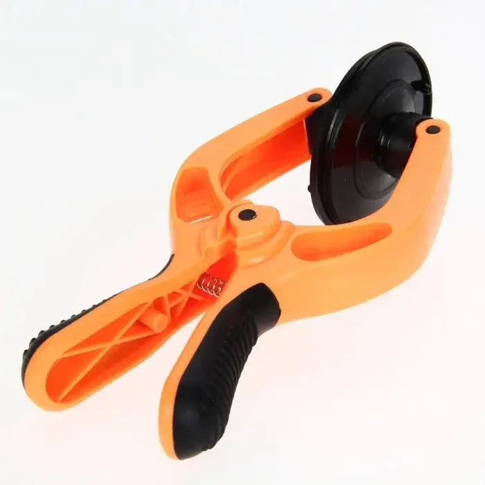 PHONEFIX JM-OP10 suction cup mobile phone LCD screen opening tool with pliers, used for screen removal and repair.