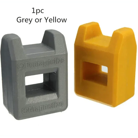 PHONEFIX 2-in-2 magnetizer demagnetizer tool for screwdriver bits, assist tool for degaussing and magnetic adjustment.