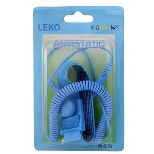 Wireless static control wrist strap by PHONEFIX, anti-static bracelet for electronics grounding and static discharge protection.