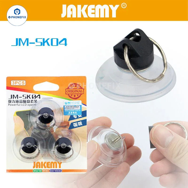PHONEFIX strong suction cup phone LCD screen opening tool for easy device repair and screen removal.